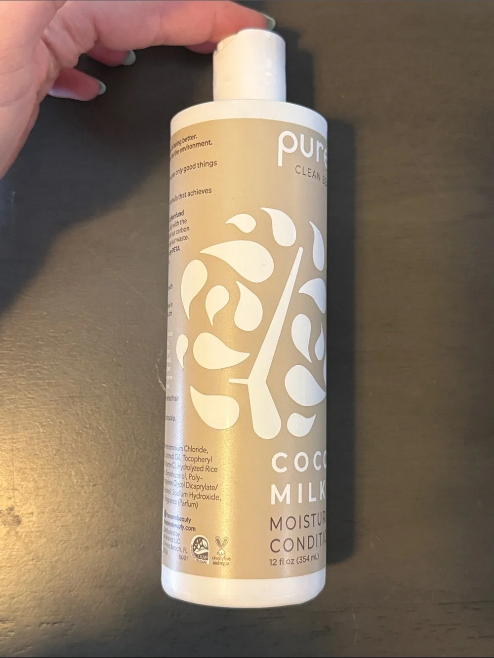 🌻 PureZero Coconut Milk Moisturizing Conditioner 12 Oz NEW